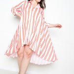 Stripe Shirt Dress