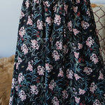Elastic Waistline Maxi Skirt