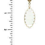 Triangle Resin Dangle Earring