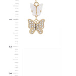 Double Butterfly Dangle Earring