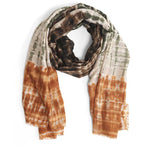 Fashion Tie Dye Skinny Scarf