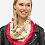 Fashion Zebra Print Neck Scarf