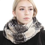 Multi Plaid Infinity Scarf