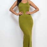 Racer Back Maxi Dress
