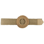 Modern Straw Round Belt