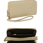 Fashion Smooth Glossy Color Hand Wallet
