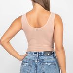 Scoop Neck Mesh Bodysuit