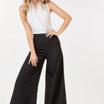 High Waist Wide Leg Flare Pants