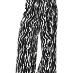 Woven Print Fashion Pants
