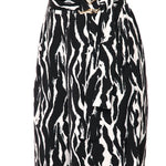 Woven Print Fashion Pants
