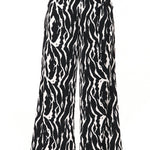 Woven Print Fashion Pants