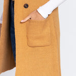 Sleeveless Long Sweater Vest