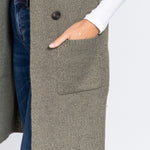 Sleeveless Long Sweater Vest