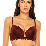 Coverage Lace Trim Bra