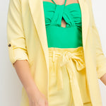 Roll-up Quarter Sleeve Jacket