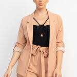 Roll-up Quarter Sleeve Jacket