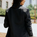 Pre-Order Leopard Lining One-Button Blazer