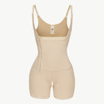 Full Size Side Zipper Under-Bust Shaping Bodysuit