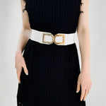 Double D Buckle PU Belt