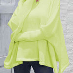 Loose Hem Plain Sweater