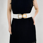 Double D Buckle PU Belt