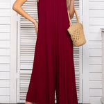 Spaghetti Strap Scoop Neck Jumpsuit
