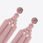 Beaded Tassel Earrings