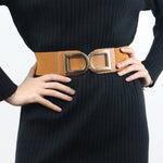 Double D Buckle PU Belt