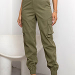 High Waist Cargo Pants