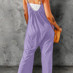 Full Size Spaghetti Strap Wide Leg Jumpsuit