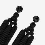 Beaded Tassel Earrings