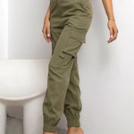High Waist Cargo Pants