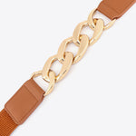Chain Detail Elastic Belt